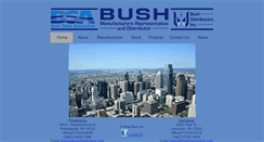 Desktop Screenshot of bushdistributors.com